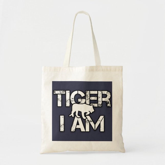 Bolsa Tote Tiger, sou tigre (Frente)