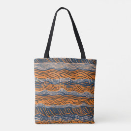 Bolsa Tote Tiger Stripes Skin Design