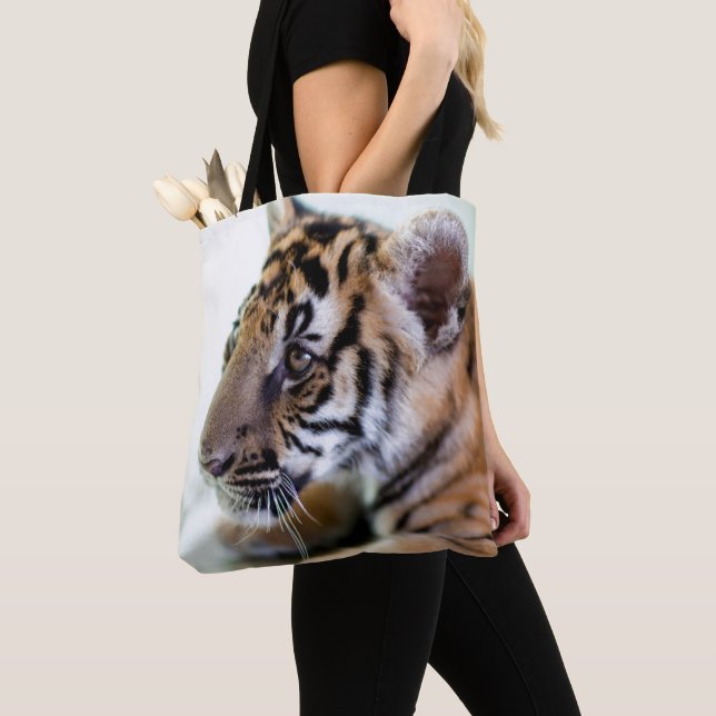 Bolsa Tote Tigre asiático (Close Up)