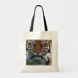 Bolsa Tote Tigre Cabeça e Face