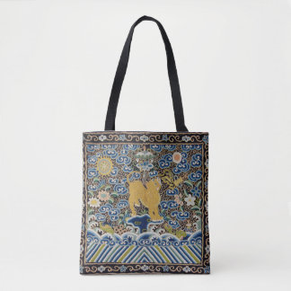 Bolsa Tote Tigre da dinastia Qing