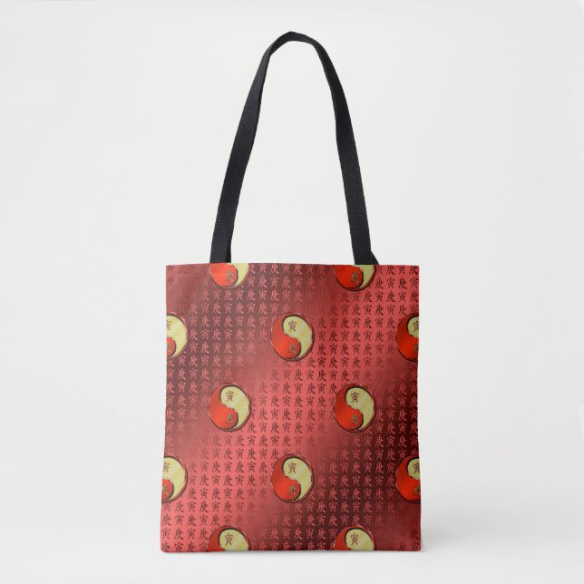 Bolsa Tote Tigre de Metal (Frente)