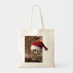 Bolsa Tote Tigre de Natal