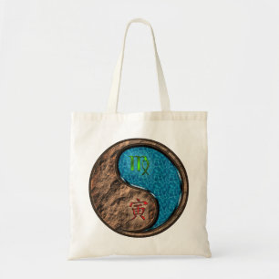 Bolsa Tote Tigre de Virgem e Água