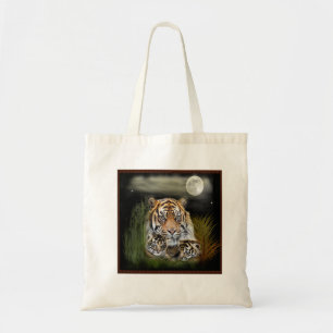 Bolsa Tote Tigre e filhotes
