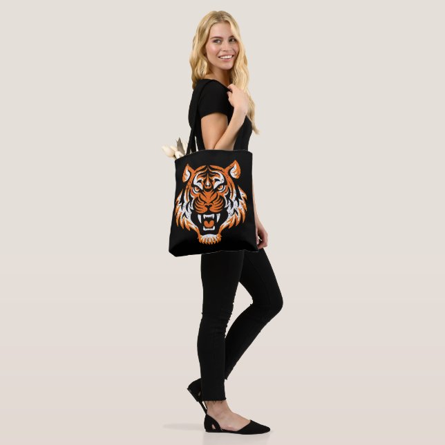 Bolsa Tote Tigre Head (No(a) Modelo)