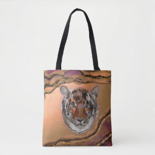 Bolsa Tote Tigre Místico