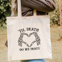 Til Death Do U Party Gift For Bridesmaids Gothic