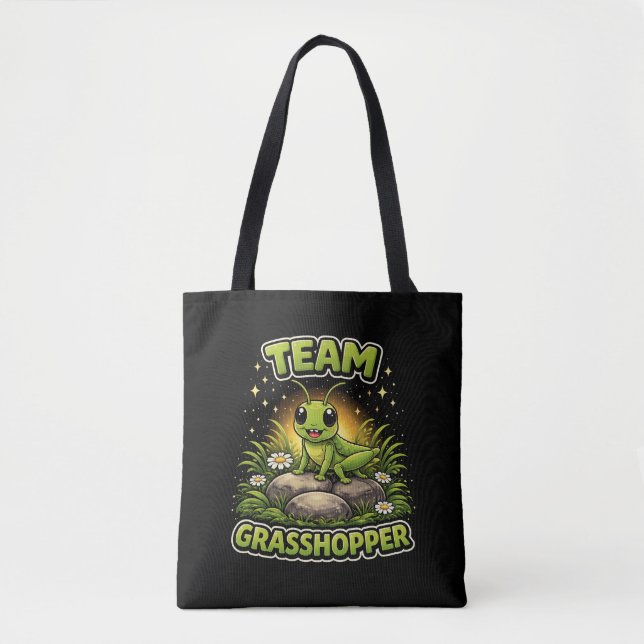 Bolsa Tote Time do Grilo (Frente)