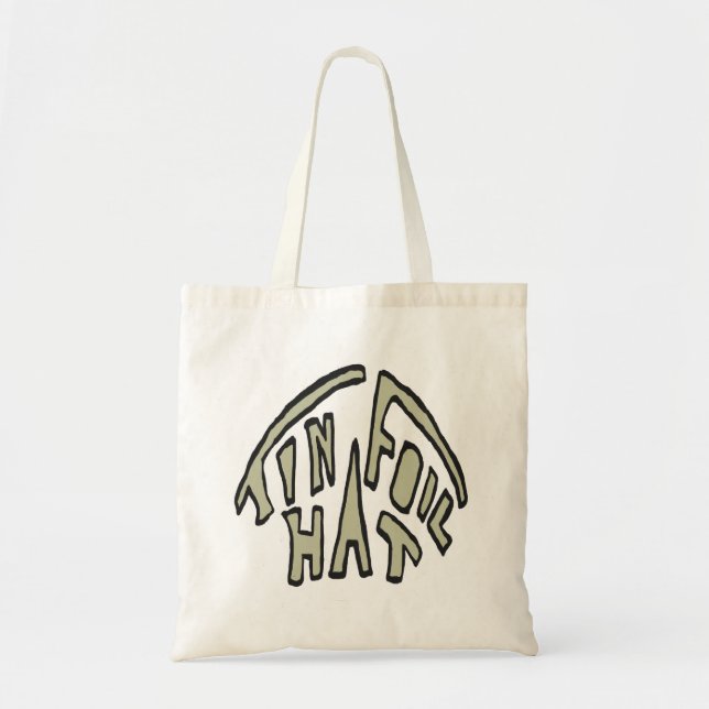 Bolsa Tote Tin Foil Hat (Frente)