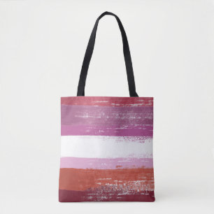 Bolsa Tote Tinta do Orgulho Lésbico