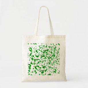 Bolsa Tote Tinta Esverdeada Salpicada
