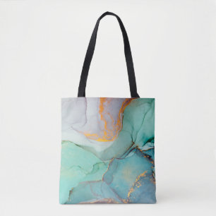 Bolsa Tote Tinta, tinta, abstrato. Feche a pintura. Col