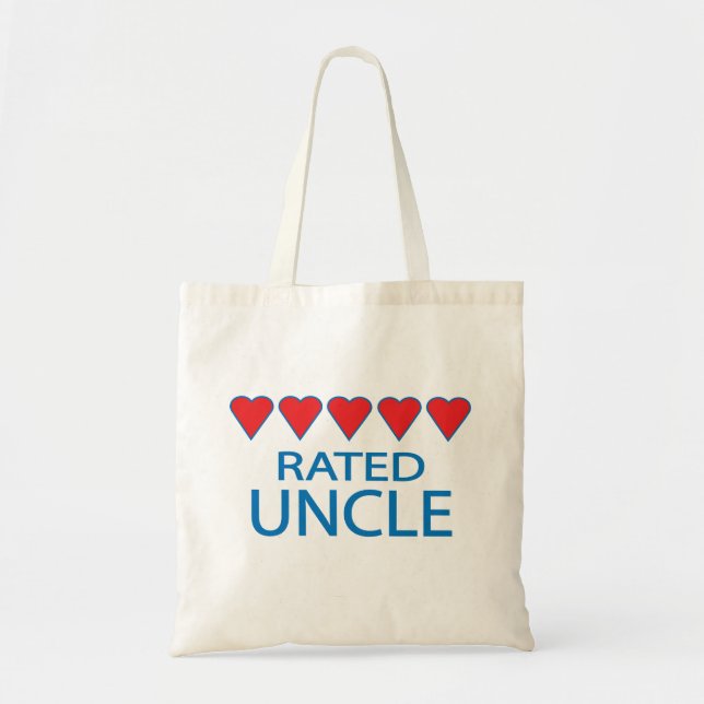 Bolsa Tote Tio Cinco Corações (Frente)