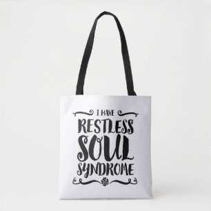 Bolsa Tote Típica da Síndrome das Almas Inquietas Hippie