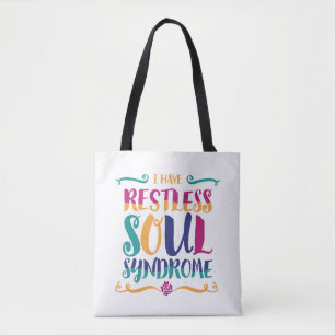 Bolsa Tote Típica da Síndrome das Almas Inquietas Hippie