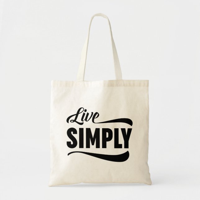 Bolsa Tote Tipografia ao Vivo (Frente)