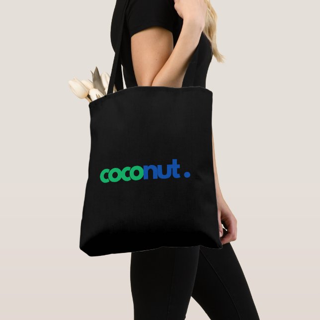 Bolsa Tote Tipografia de Coco (Close Up)