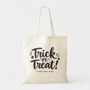 Bolsa Tote Tipografia de Doces ou Travessuras Doces de Hall