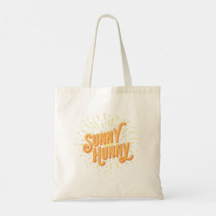 Bolsa Tote Tipografia De Verão Engraçado
