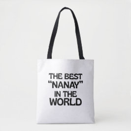 Bolsa Tote Tipografia Presente para Mãe Filipina Melhor Mãe