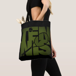 Bolsa Tote Tipografia tênis