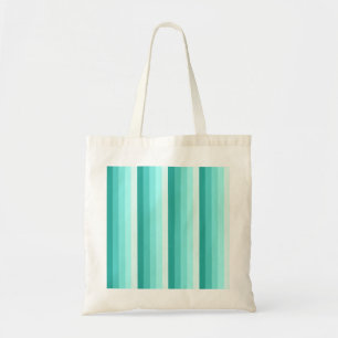 Bolsa Tote Tiras de sombra turquesa
