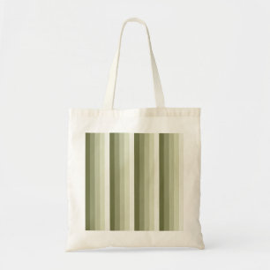 Bolsa Tote Tiras de sombra verde-oliva