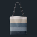 Bolsa Tote Tiras Quadradas Modernas com Monograma<br><div class="desc">Moderno padrão listrado da tendência Chic - apresentando cores neutras harmoniosas com um toque elegante. Personalize com seu nome ou monograma. Se você precisar dele em cores diferentes, clique no botão de contato sob a descrição do produto, que eu gostaria de ajudar.</div>