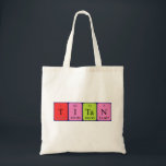 Bolsa Tote Titan periódico nome da mesa tote saco<br><div class="desc">Titã soletrava como T I Ta N (Tritium Iodine Tantalum Nitrogen) em um saco para o cientista em você. Não consegues encontrar o que queres?</div>