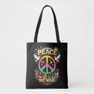 Bolsa Tote Título: Paz Sobre a Guerra