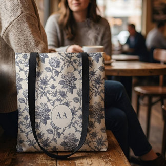 Bolsa Tote Toalete Botânico | Hortênsia e Holly do Mar Person