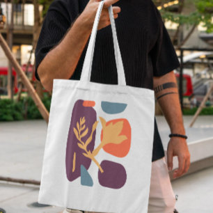 Bolsa Tote Toalha Orgânica Artística
