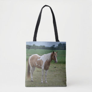 Bolsa Tote Tobiano Paint Horse