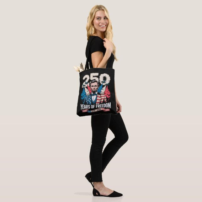 Bolsa Tote Tocando Violão 250 Anos (No(a) Modelo)