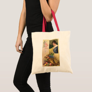 Bolsa Tote Toda a Abundância do Dia de Ação de Graças Seja Tu