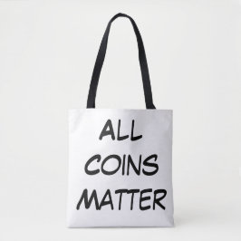 Bolsa Tote Toda a matéria das moedas