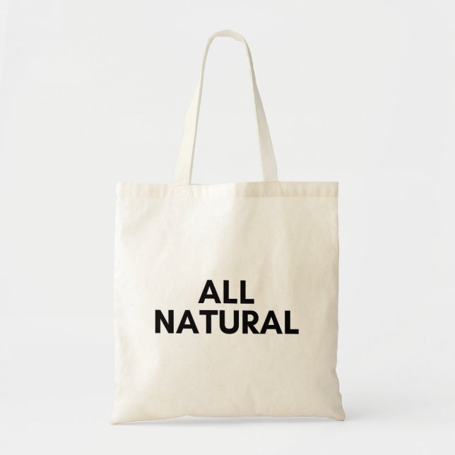 Bolsa Tote todas as naturais (Frente)