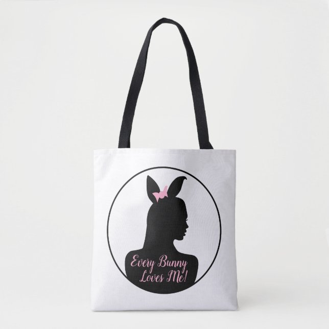 Bolsa Tote Todo Coelhinho Me Ama! Bunny Girl (Frente)