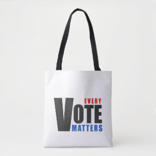 Bolsa Tote Todo voto importa - seu voto é seu poder