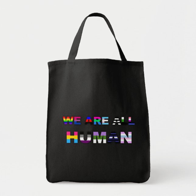 Bolsa Tote Todos Humanos (Frente)