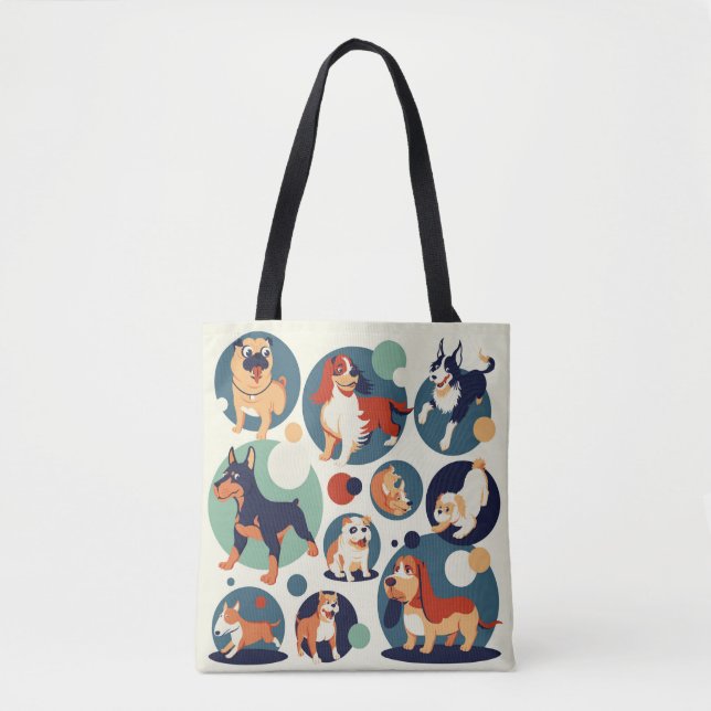 Bolsa Tote Todos os Cães Levam (Frente)