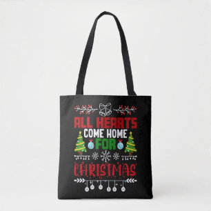 Bolsa Tote Todos Os Corações Vêm Para Casa No Natal