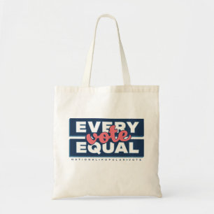 Bolsa Tote Todos os votos Igual a Saco de Tote
