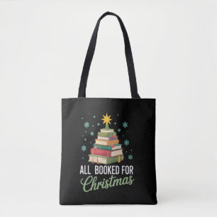 Bolsa Tote Todos Reservados Para Livros De Árvore De Natal Pr