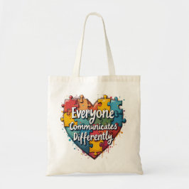 Bolsa Tote Todos se comunicam Diferentemente