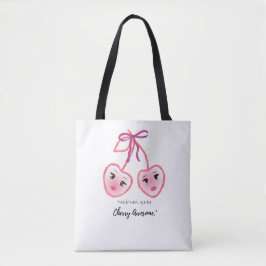 BOLSA TOTE TOGETHER WE ARE CHERRY AWSOME