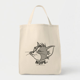 Bolsa Tote Tom e Jerry Tom dizem Nope