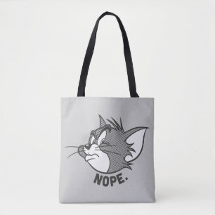Bolsa Tote Tom e Jerry Tom dizem Nope