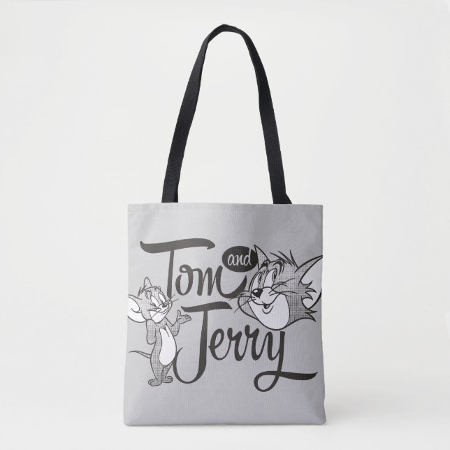 Bolsa Tote Tom E Jerry | Tom E Jerry Parecidos (Frente)